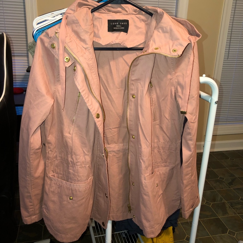 Hooded coat